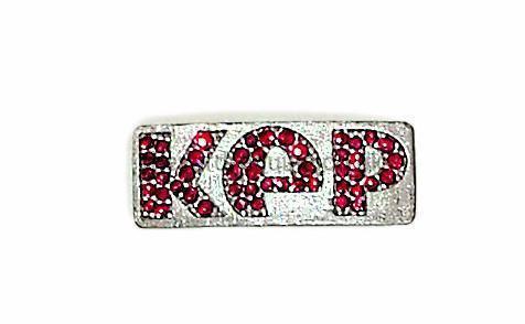 KEP - Crystal Badge-Helmet Accessory-KEP-Red/Red/Red-Silver-The Yard
