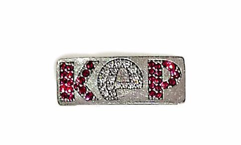 KEP - Crystal Badge-Helmet Accessory-KEP-Red/White/Red-Silver-The Yard