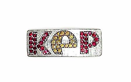 KEP - Crystal Badge-Helmet Accessory-KEP-Red/Yellow/Red-Silver-The Yard