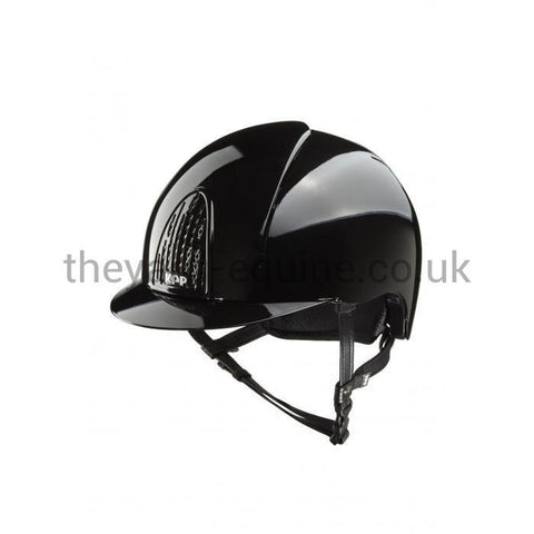 KEP Helmet - Cromo Smart Polish Black-Helmet-KEP-51cm/6 3/8 Inches-Black-The Yard