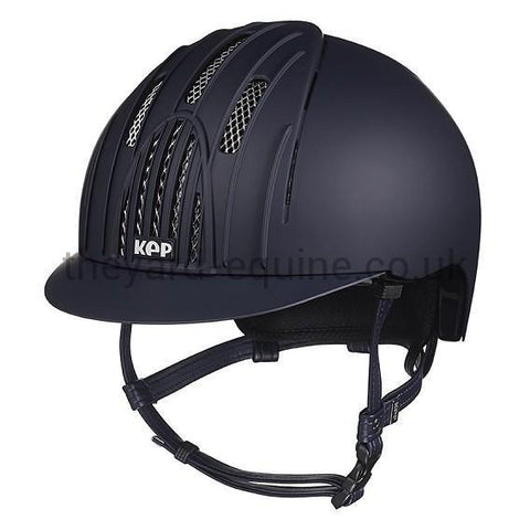 KEP Helmet - Fast Blue with Chrome Grills-Helmet-KEP-51cm/6 3/8 Inches-Navy-The Yard