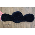 Mattes Amerigo Protector Dressage Girth Sheepskin Cover - Compatible with new style GH23-Girth Cover-Mattes-55cm-Black-The Yard