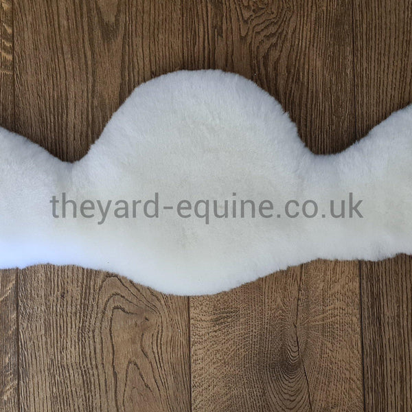 Mattes Amerigo Protector Dressage Girth Sheepskin Cover - Compatible with new style GH23-Girth Cover-Mattes-55cm-White-The Yard