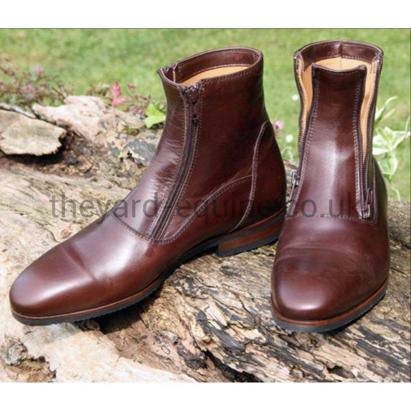 Secchiari Ankle Boots - Classic Chestnut Brown-Riding Boots-Secchiari-Chestnut Brown-2.5UK/35-The Yard