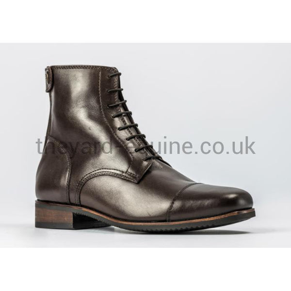 Secchiari Ankle Boots with Laces - Dark BrownRiding BootsThe Yard