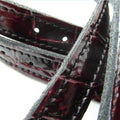 Secchiari Belt - Croc (Various Colours)-Belts-Secchiari-70cms-Rich Brown-The Yard