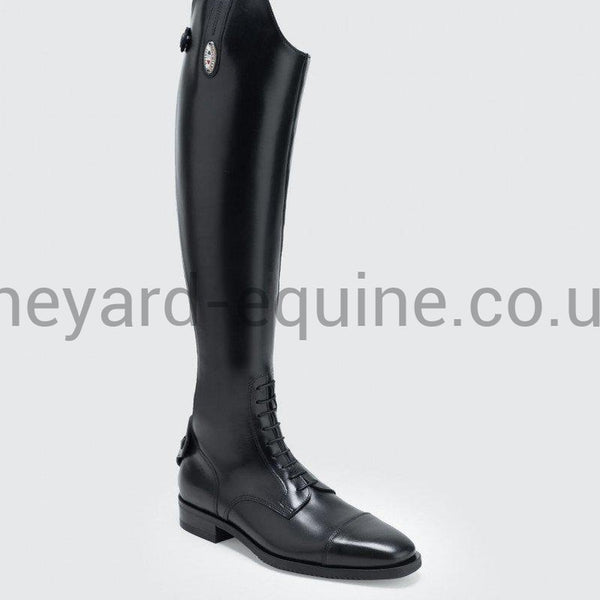 Secchiari Boots - Model 101W/100W Black-Ladies Riding Boots Standard Elastic Panel-Secchiari-The Yard