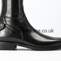 Secchiari Boots - Model 801W/800W Elasticated Panel Black-Ladies Riding Boots Standard Elastic Panel-Secchiari-The Yard