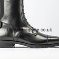 Secchiari Boots - Model 801W/800W Elasticated Panel Black-Ladies Riding Boots Standard Elastic Panel-Secchiari-The Yard