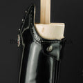 Secchiari Brushed Patent Dressage Boots (UK Size 4)Ladies Riding BootsThe Yard