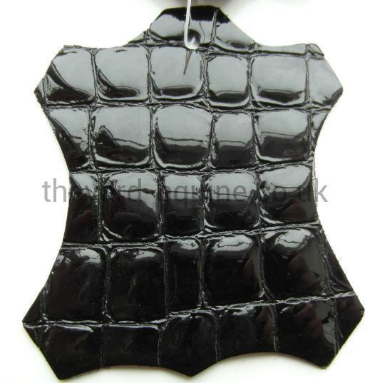 Secchiari Spur Straps - Croc (various colours)-Spur Straps-Secchiari-Rich Brown-The Yard