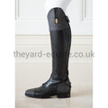 Secchiari Women's Black & Grey Snakeskin Boots-Ladies Riding Boots-Secchiari-The Yard