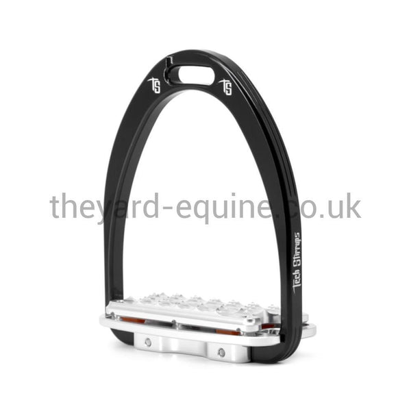 Tech Siena Plus Jumping/Cross Country Stirrups-Stirrups-Tech Stirrups-Black-Adult-The Yard