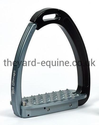 Tech Venice Evo Safety Stirrups-Stirrups-Tech Stirrups-Black-Rose Gold-Adult-The Yard