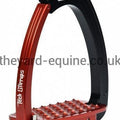 Tech Venice Evo Safety Stirrups-Stirrups-Tech Stirrups-Black-Rose Gold-Adult-The Yard