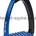 Tech Venice Evo Safety Stirrups-Stirrups-Tech Stirrups-Black-Blue-Adult-The Yard