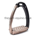 Tech Venice Evo Safety Stirrups-Stirrups-Tech Stirrups-Black-Rose Gold-Adult-The Yard