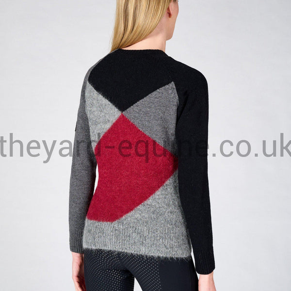 Vestrum Jumper - KNITWEAR INZELL RED AND GREY-Jumper-Vestrum-S/UK8-Red/Grey-The Yard