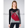 Vestrum Jumper - KNITWEAR INZELL RED AND GREY-Jumper-Vestrum-S/UK8-Red/Grey-The Yard