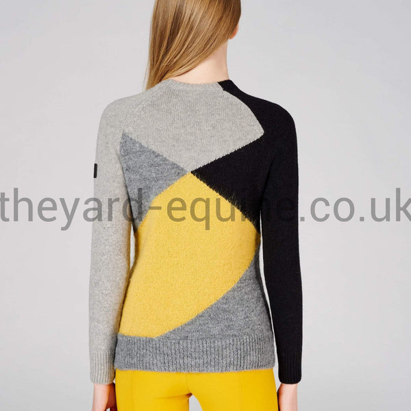 Vestrum Jumper - KNITWEAR INZELL YELLOW AND GREY-Jumper-Vestrum-S/UK8-Yellow/Grey-The Yard