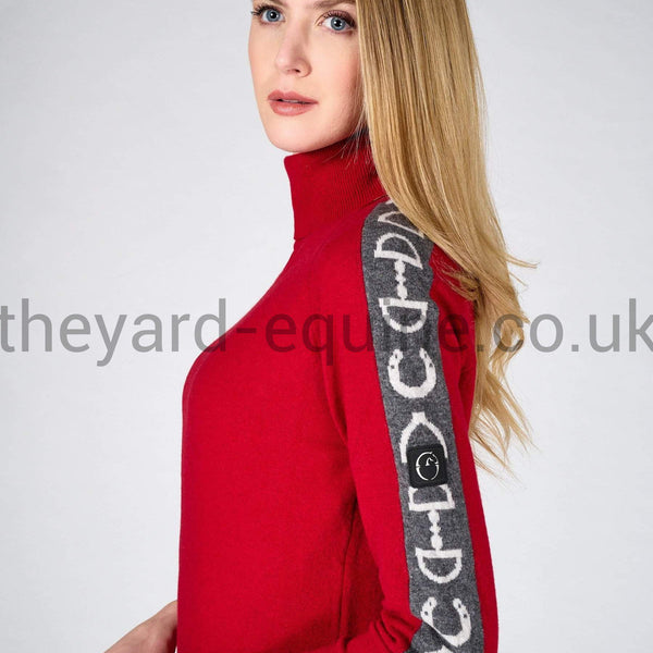 Vestrum Jumper - KNITWEAR TURTLENECK LIERNEUX RED-Jumper-Vestrum-S/UK8-Red-The Yard