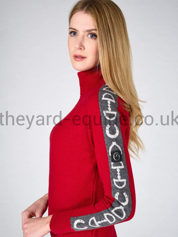 Vestrum Jumper - KNITWEAR TURTLENECK LIERNEUX RED-Jumper-Vestrum-S/UK8-Red-The Yard