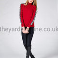 Vestrum Jumper - KNITWEAR TURTLENECK LIERNEUX RED-Jumper-Vestrum-S/UK8-Red-The Yard