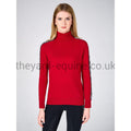 Vestrum Jumper - KNITWEAR TURTLENECK LIERNEUX RED-Jumper-Vestrum-S/UK8-Red-The Yard