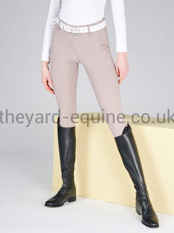 Vestrum Riding Legging Breeches - Coblenza Full Grip Dove Grey-Riding Leggings-Vestrum-UK6 / IT38-Dove Grey-The Yard