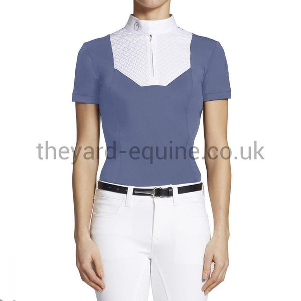 Vestrum Short Sleeve Competition Shirt - Halstatt Sky Blue-Show Shirt-Vestrum-XS-Sky Blue-The Yard