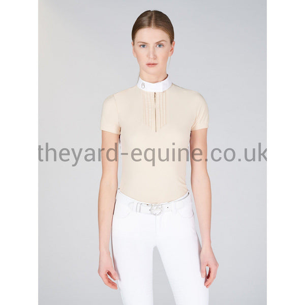 Vestrum Short Sleeve Competition Shirt - Vaasa Salmon Pink-Show Shirt-Vestrum-XS-Salmon Pink-The Yard