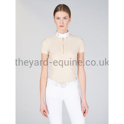 Vestrum Short Sleeve Competition Shirt - Vaasa Salmon Pink-Show Shirt-Vestrum-XS-Salmon Pink-The Yard