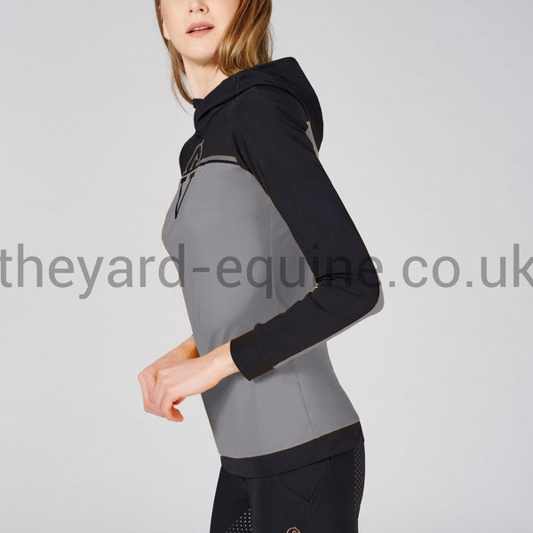 Vestrum Training Top - SILDAR BLACK/GREY-T-Shirt-Vestrum-XS (UK 6)-Black/Grey-The Yard