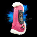 eQuick eLight Unicorn Fluffy Tendon BootsYoung Horse BootsLarge / Pink / FrontThe Yard