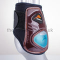 eQuick eShock "Young Horse" Velcro Fetlock Boots-Young Horse Boots-eQuick-Small-Brown-Hind-The Yard
