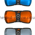 eQuick eVysor Protective Eye Goggles - Spare Lenses-Sun Visor-eQuick-O/S-Grey (Transparent)-The Yard